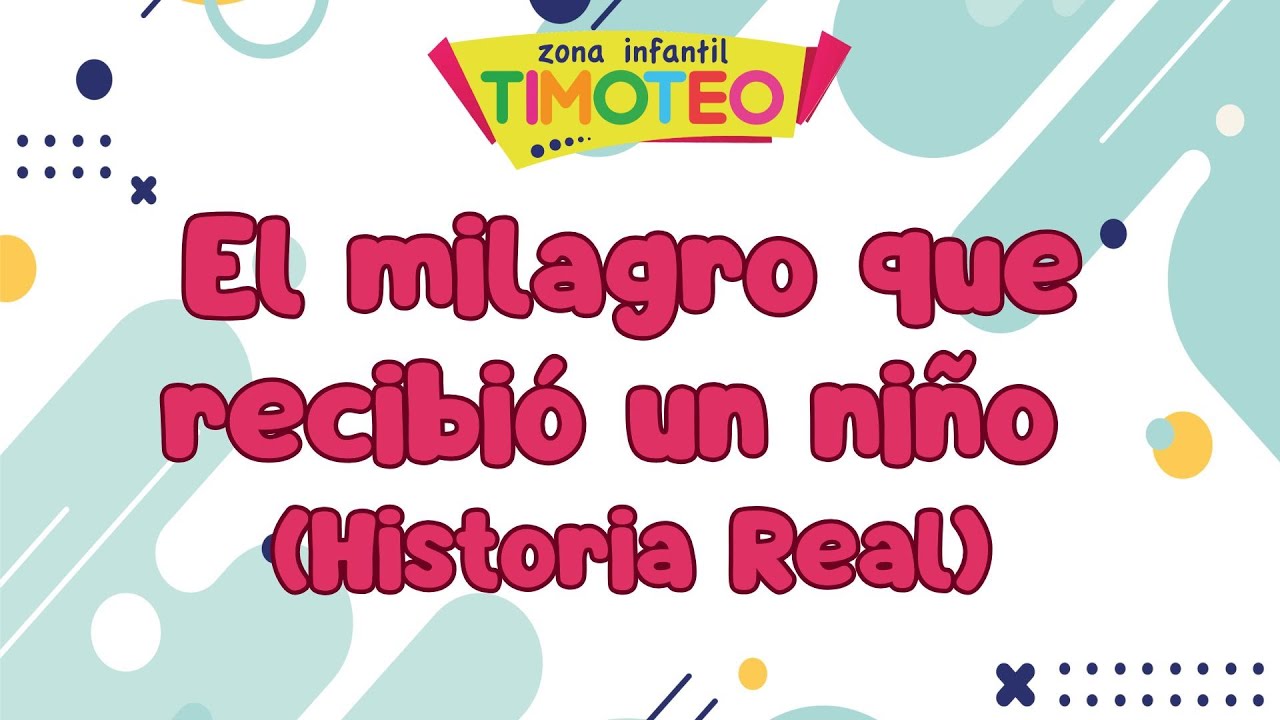 El milagro que recibió un niño