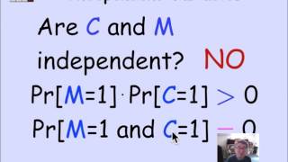 4.4.2 Random Variables: Independence: Video