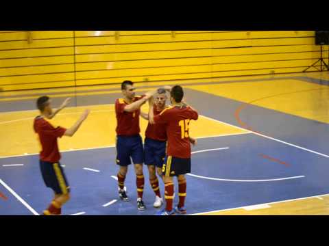 Futbol sala España 6 1 Costa Rica 2 0 Rafa Usín