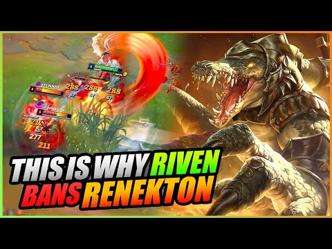 This Is Why Riven Permabans Renekton | Renekton Vs Riven | Commentary #25