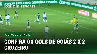 EQUIPE ITATIAIA ANALISA GOLS DE GOIÁS 2 X 2 CRUZEIRO PELA COPA DO BRASIL