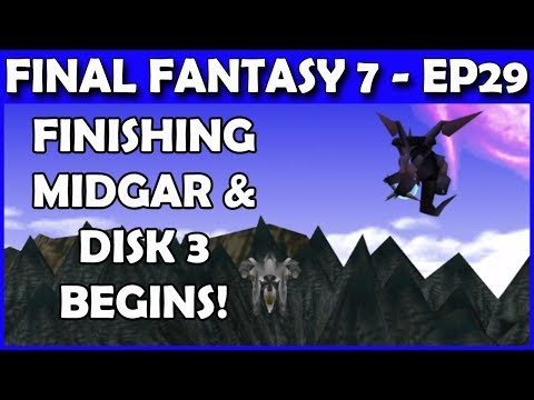 Let's Play Final Fantasy 7 LIVE - Behemoth Horn time! - Part 29