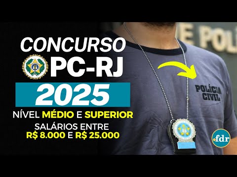 RIO DE JANEIRO CIVIL POLICE EXAM 2025: SEE THE POSITIONS, SALARIES, WHO CAN APPLY AND REGISTRATION