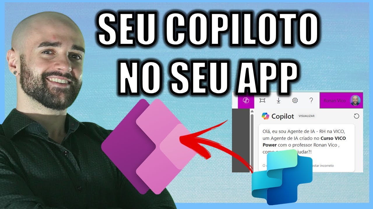 Como conectar um Agente Copilot à sua aplicação no Power Apps Canvas
