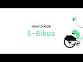 How to Ride: Lime e-bike