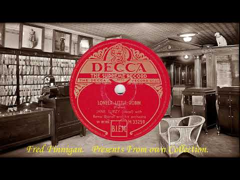 Jane Turzy - Lonely Little Robin(1951)