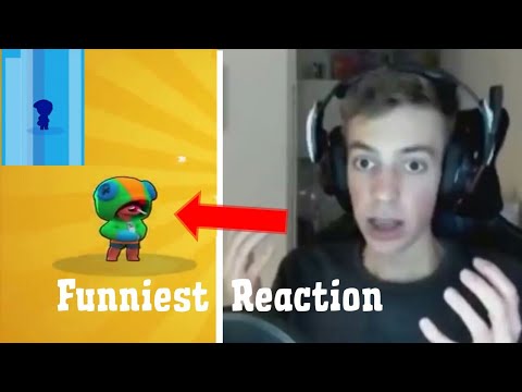 TOP 5 EPIC REACTION NEW BRAWLER LEGENDARY BOX OPENING BRAWL STARS funny momments