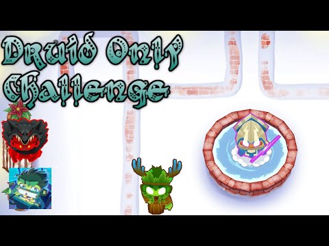 Winter Park - Druid Only Challenge - BTD6 Hard Mode