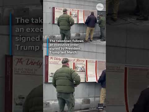 Philadelphia slavery exhibit dismantled by National Park Service