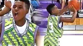 Lebron James Shows Off Youngest Son Bryce's Insane Sharpshooting Skills!