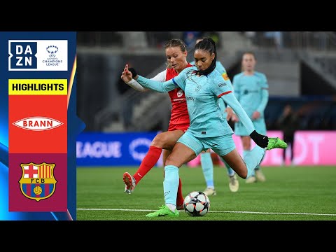 HIGHLIGHTS | SK Brann - FC Barcelona - UEFA Women's Champions League 2023-24 (Norsk)