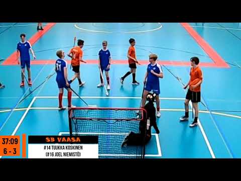 Salibandy C2-pojat | SB Vaasa - SPV | 17.4.2021