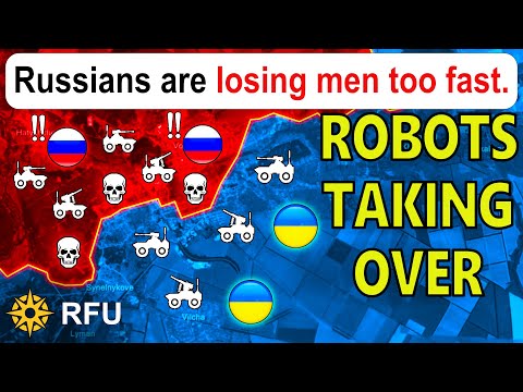 Robots replace soldiers as Russia scrambles to copy Ukrainian tactics