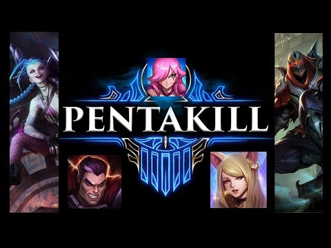 Best Pentakill Quotes... What champions say after scoring a Pentakill.