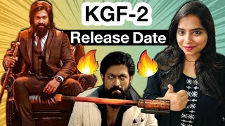 KGF Chapter 2 Release Date Announcement REACTION | Deeksha Sharma
