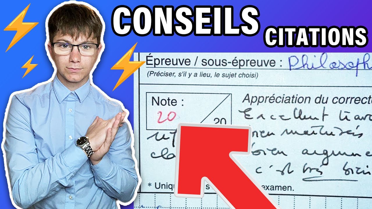 COMMENT AVOIR 20/20 EN PHILOSOPHIE AU BAC