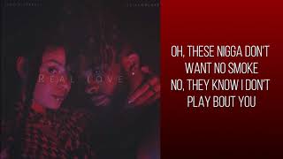 Jordin Sparks &amp; Elijah Blake - Real Love (Lyrics On Screen)