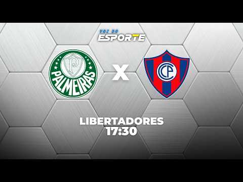 Palmeiras x Cerro Porteño: veja horário e onde assistir