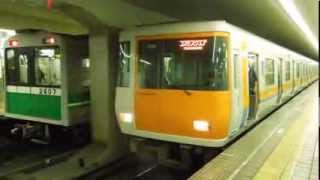 preview picture of video '近鉄7000系 大阪市営地下鉄中央線阿波座駅発車'