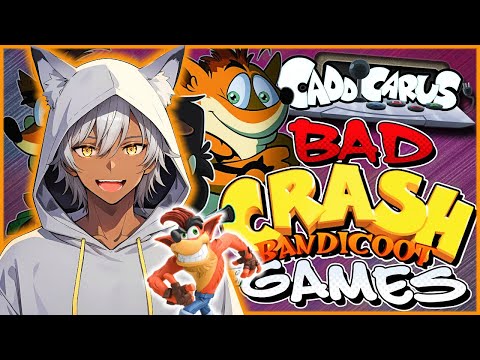 Bad Crash Bandicoot Games | Sleepy Reacts to Caddicarus