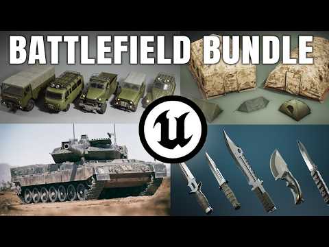 Ultimate Battlefield Asset Bundle UE5 | $5,000 Worth For $30!
