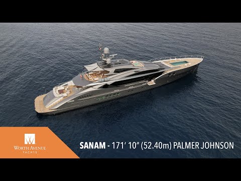 SANAM 171′ 10″ (52.40m) Palmer Johnson 2016/2024 Available for Sale
