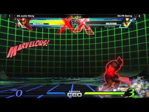 CEO2013: UMvC3- Losers Finals EG Justin Wong Vs EG Pr Rog