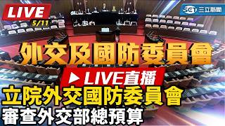 立院外交國防委員會 審查外交部總預算