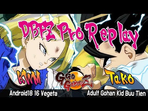 DBFZ KR_WrestlingMan vs Tako956402 [Dragon ball FighterZ] Pro replay, World tour Online Event