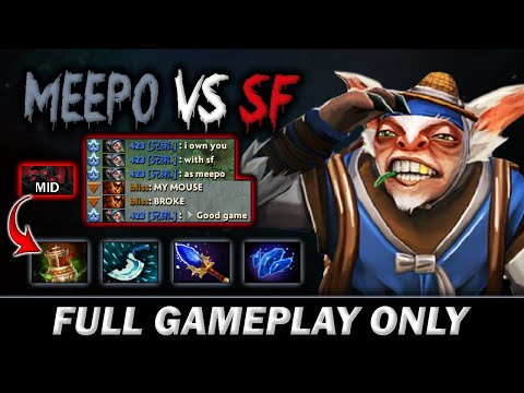 Meepo vs Shadow Fiend mid, meepo collects SF SOUL into Spirit Vessel 👻 - Full Gameplay Meepo #497