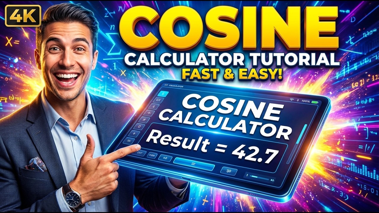 Cosine Interactive Calculator