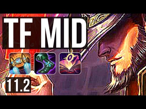 TWISTED FATE vs VIEGO (MID) | Rank 5 TF, 800+ games, 1.1M mastery, 10/3/6 | KR Grandmaster | v11.2