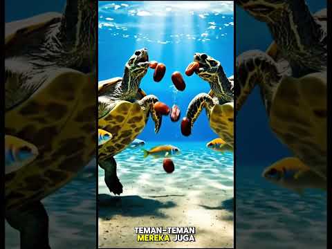 Kerja keras kura-kura itu membuahkan hasil.