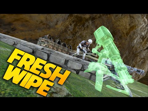 SOLO Claiming Then Duo DEFENDING Our Broken RATHOLE Location Day 1 - ARK