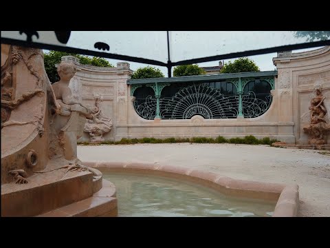 Walking in the Rain Walk at morning | June 2022|Bordeaux 4k France| ASMR Rain sounds for sleeping