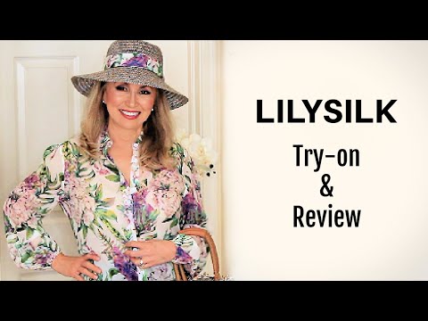 LILYSILK REVIEW/TRY ON HAUL #foreverydayandevermore #LilySilk