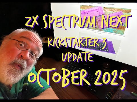 Sinclair ZX Spectrum Next Kickstarter #3 Update - October 2025 - Pico-8 - 8bit Modern Retro Computer