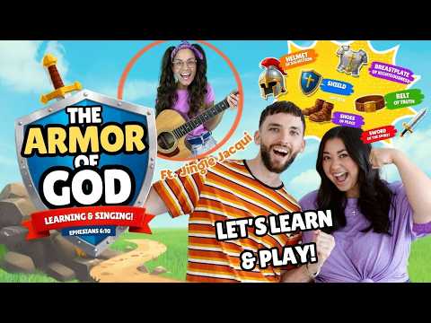 Learning The Armor Of God For Littles | FT Jingle Jacqui | Christian Fun Education - Kingdom Kids Zone, Little Learners, Shows - Chosen Kids - Christian Education & Fun