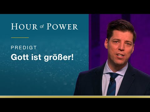 Bobby Schuller: God is greater!