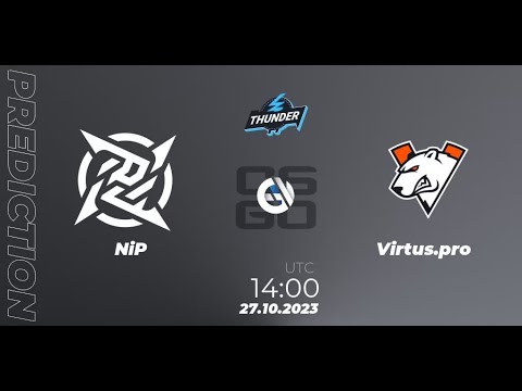 [ENG] Ninjas in Pyjamas vs Virtus.pro - FAZE vs Saw Thunderpick World Championship 2023 LIVE