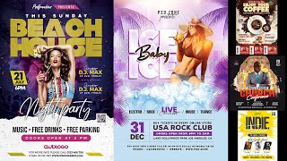 10+ Multi-Purpose FLyers in Photoshop Tutorial Part 2