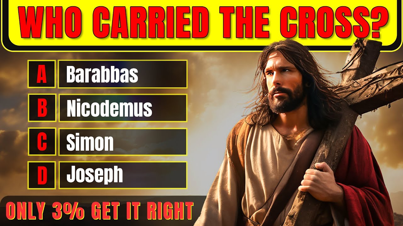 25 HARDEST BIBLE QUIZ TO TEST YOUR KNOWLEDGE OF THE NEW TESTAMENT | The Bible Quiz