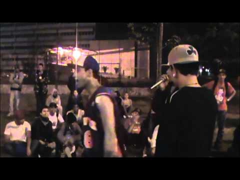 8ª Batalha da Pista (personagens) - Crizin (Homem Aranha) VS. Inti (Kiko) 1º Round