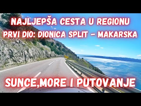 Od Splita do Makarske: Najljepša cesta u regionu (prvi dio) I Road trip Split (CRO) - Makarska (CRO)