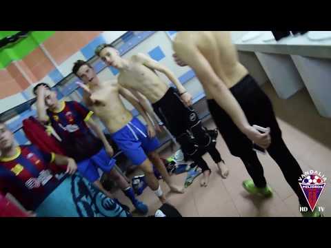 Vestuarios tras Cadete A - Estrellas Chana