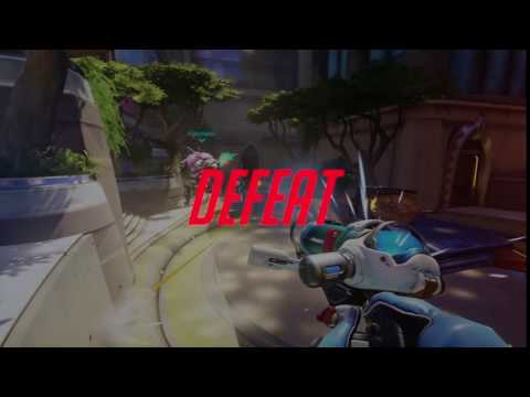 Mei's Ice Wall in the Victory Screen