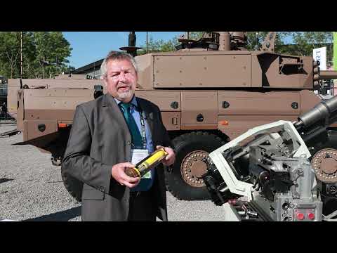 Les munitions de 40mm télescopées.