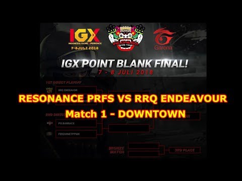 [POINT BLANK] THE PRIME RESONANCE PRFS VS RRQ ENDEAVOUR   Match 1   DOWNTOWN