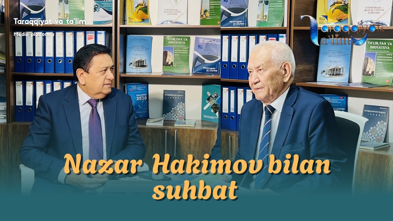Turon fanlari akademiyasi akademigi Nazar Hakimov bilan suhbat