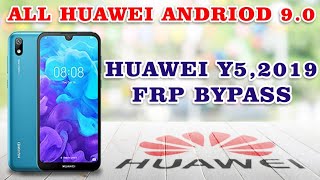 All Huawei Android 9.0 huawei Y5 2019 Frp Bypass |Google Account Remove No Talkback No Code